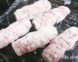 チーズたっぷり♪オクラとちくわの肉巻き作り方4写真