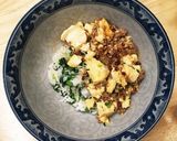 菜飯の花椒マーボー飯作り方4写真