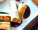 サクっと☆アボカド＋鮭のおつまみ春巻き♪作り方11写真