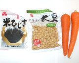 ひじき煮♪ひじきと水煮大豆の煮物♪簡単作り方1写真