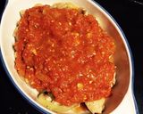 鶏もも肉の簡単チーズトマト焼き作り方2写真