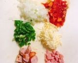 至福のチーズinオムライス作り方1写真
