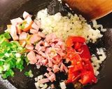 至福のチーズinオムライス作り方3写真