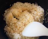 冷やご飯を炊飯器の中でチャーハン作り方1写真