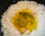 冷やご飯を炊飯器の中でチャーハン作り方3写真