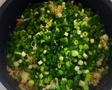 冷やご飯を炊飯器の中でチャーハン作り方6写真