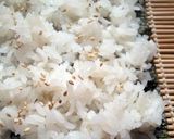 海外生活*カリフォルニアロールの巻き方作り方4写真