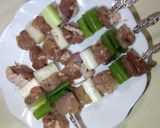 手軽に焼き鳥！塩コショウ味作り方4写真