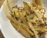 じゃがいもと豚ミンチ肉の炒め物作り方5写真