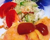 ポテサラハムサンドフライ作り方8写真
