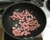 休日ランチ☆スパムとレタスのチャーハン作り方4写真
