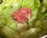鍋の中で作る超簡単ロールキャベツ作り方4写真