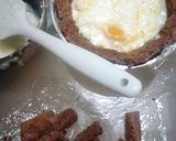 お誕生日に♪サッカーボール☆ケーキ作り方7写真