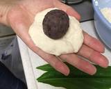 饅頭（ミョウガの葉包み）&甘さ控え目餡子作り方14写真