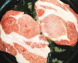 とんかつ肉のバジルトマト煮込み作り方7写真
