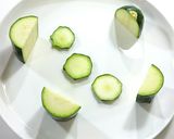 ❁酢こしょ旨～レンチンズッキーニ焼売風❁作り方9写真