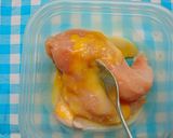 レンチン鶏ハムとキューリの和え物作り方1写真