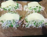 チーズとろ～り♡豚肉キャベツのはさみ焼き作り方4写真