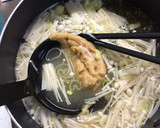 えのきとねぎのお味噌汁（隠し玉あるよ）作り方3写真