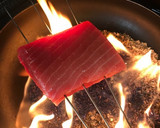 ちょっとだけ燻製にした中トロの酢醤油漬作り方4写真