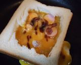 ☆お魚ソーセージで☆卵焼きトースト☆作り方3写真