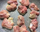食欲そそる♫ガリバタチキン作り方1写真
