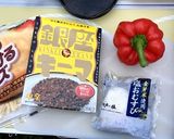 キャンプ飯☆パプリカのチーズカレー詰め♪作り方1写真
