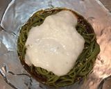 【夏の定番】◎とろろでさっぱり茶そば◎作り方15写真