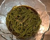 【夏の定番】◎とろろでさっぱり茶そば◎作り方14写真
