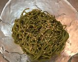 【夏の定番】◎とろろでさっぱり茶そば◎作り方13写真