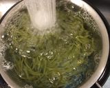 【夏の定番】◎とろろでさっぱり茶そば◎作り方9写真