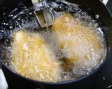 簡単！厚切りとんかつ(ボイル＆フライ)作り方4写真