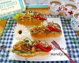 豚肉のカレーソテーと夏野菜のロールパン作り方11写真