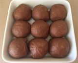 カスタードのココアちぎりパン☺作り方5写真