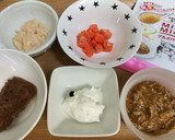 猫缶で作る猫用パフェ☆猫ケーキ☆誕生日♪作り方1写真