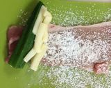 簡単！豚肉オクラチーズ野菜巻き作り方2写真