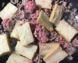 ひき肉と油揚げと香味野菜のポン酢炒め作り方2写真