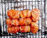 栄養満点✨肉巻きおにぎり作り方5写真