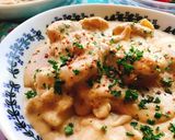 カシューナッツ白カレー&レバーハンバーグ作り方18写真
