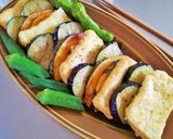 豆腐と夏野菜の甘酢あんかけ作り方10写真