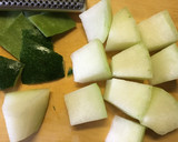 冬瓜と厚揚げのあっさり煮物作り方1写真