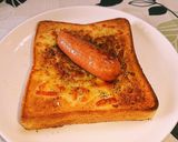 旨ウマ♪朝ごはん！カリカリチーズトースト作り方3写真