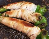 柚子胡椒香る！万願寺とうがらしの肉巻き作り方4写真