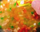お手軽チーズリゾット風作り方4写真