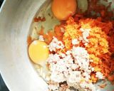 人参とツナとたまご（調味料いらず）作り方2写真