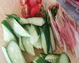 みょうが キュウリ のさっぱり甘酢あえ作り方2写真