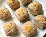 ❁酢こしょ旨～レンチンズッキーニ焼売風❁作り方18写真