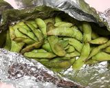 ビールに合う、アツアツ美味し！な焼き枝豆作り方3写真