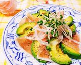 ♡アボカド&生ハムのカルパッチョ♡作り方3写真