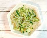 納豆とオクラのシャキシャキサラダ作り方1写真